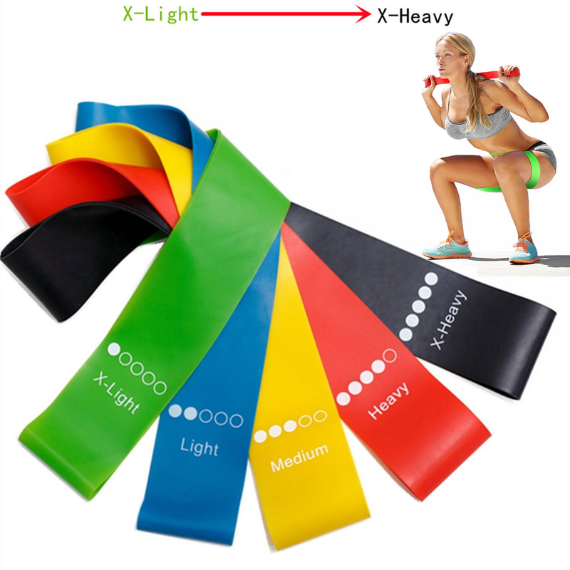 Yoga Fitness Resistance Band - Bandes de résistance TPE génériques, 5