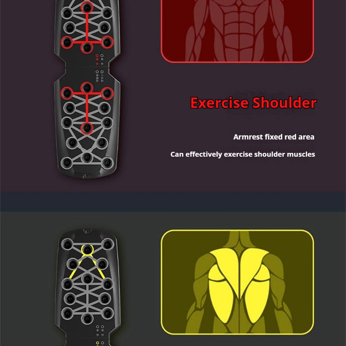 Planche de poussée pliable et  - Push Up Board avis et prix