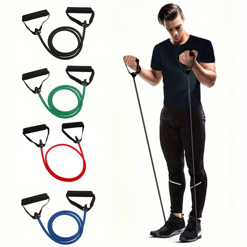 1 bande de résistance à 4 nive - Yoga Fitness Resistance Band avis et prix